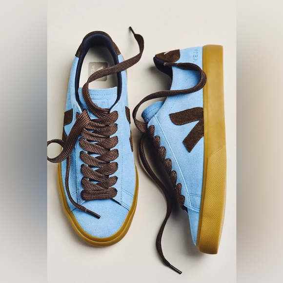 Veja Exclusive Campo Bold Sneakers EU 41 Aqua Eagle 10-10.5 - Picture 2 of 4